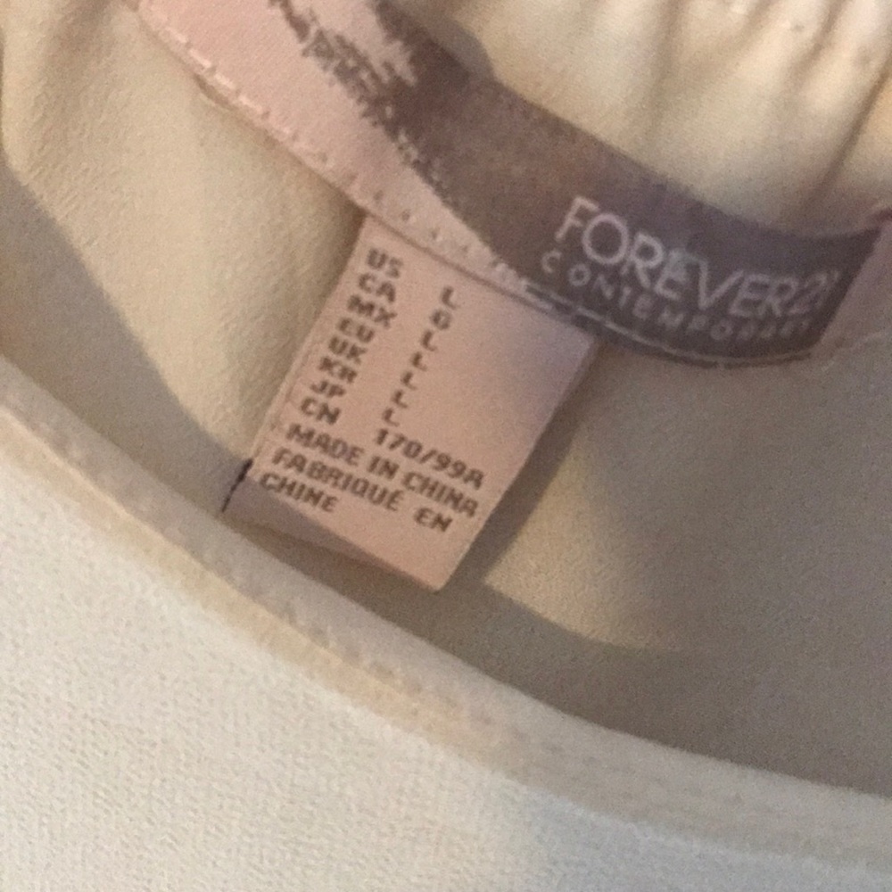 Cream Tank Top - Picture 3 of 3